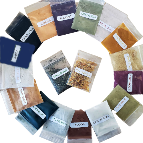 50g/piece Natural Plant Powder Soap Dye Pigment Spice Powder DIY Hand Soap  Making Supplies Kit Baking Tools