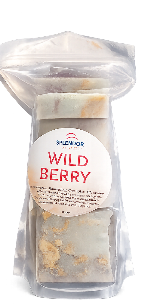 30 % OFF- BULK ODD-SHAPED SOAP & SOAP LOAF END CUTS-  Wild Berry Soap Bar – Handmade Cold Process, Sweet Fruit Scent, Natural Botanical Soap, Vegan Face & Body Bar - Splendor Santa Barbara